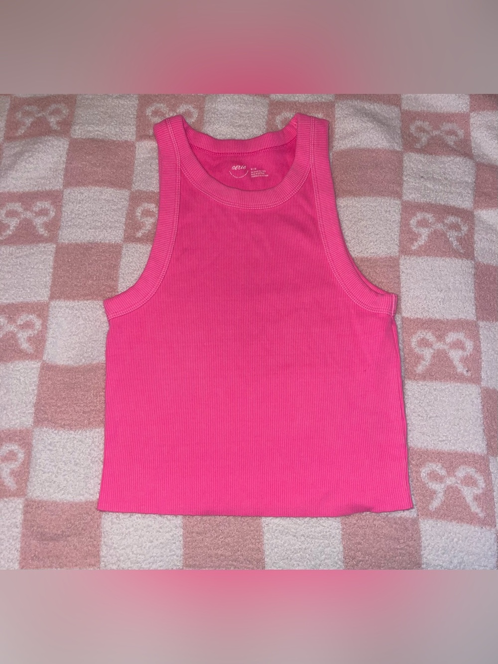 Aerie Racerback Rib Tank